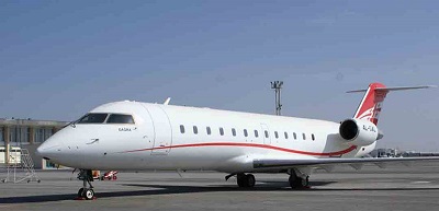 Chania private jet charter Bombardier-CRJ