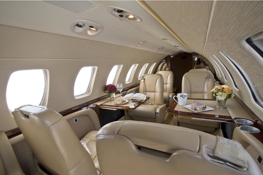 Cessna Citation CJ3+ interior