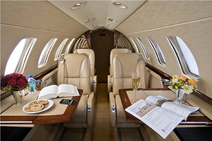 Cessna Citation CJ3+ interior