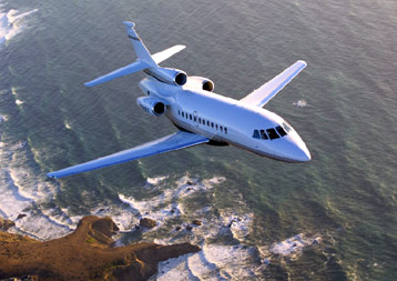 Ohrid private jet charter Falcon-EX