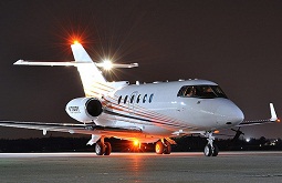 Chania private jet charter Hawker 850XP