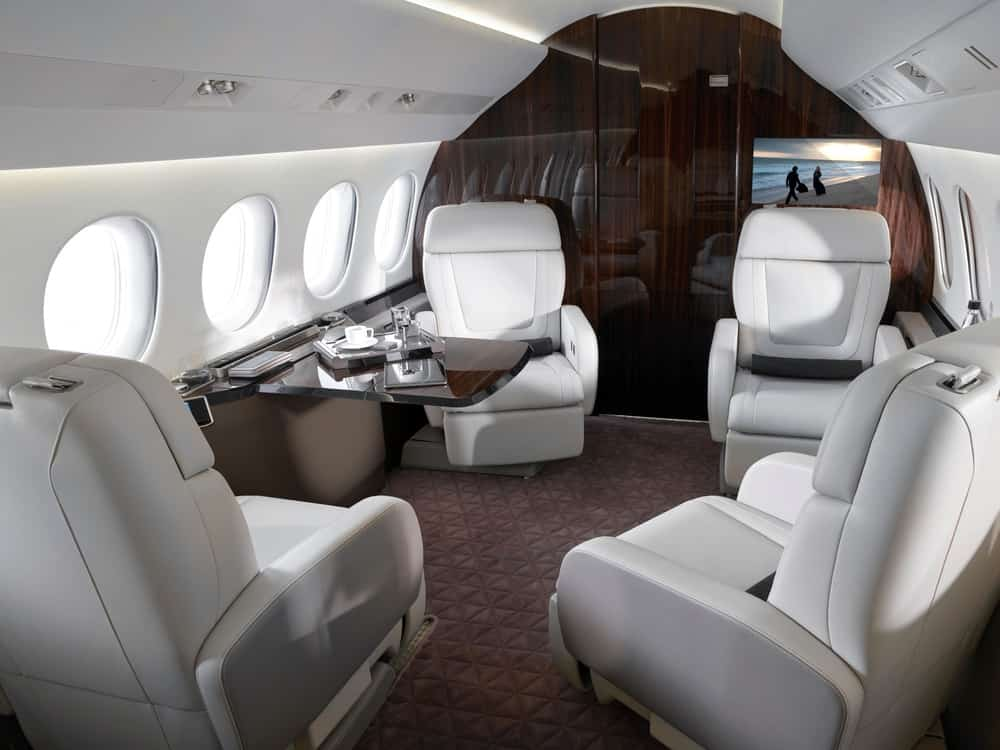 Falcon 8X private jet chartering