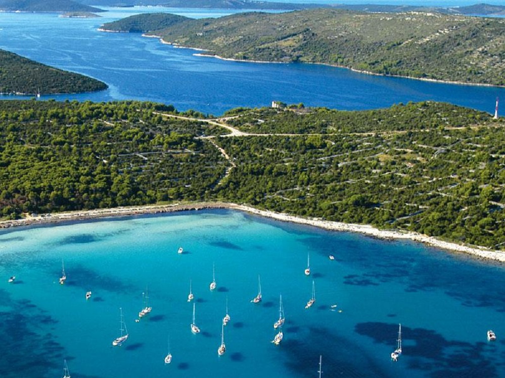 Kornati islands sailing yachts