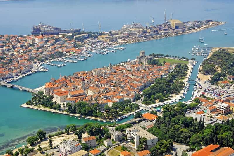 Trogir, Croatia private helicopter charter services