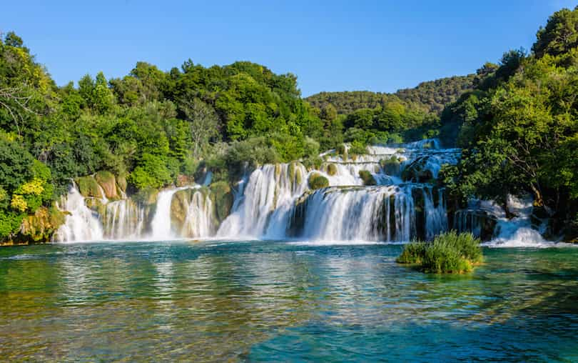 Krka National Park helicopter service