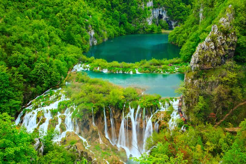 Plitvice Lakes helicopter charter services