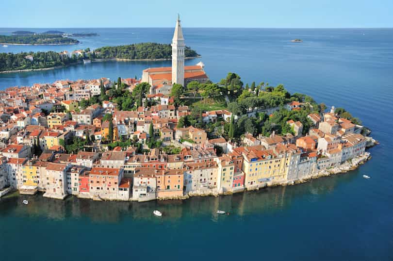 Rovinj helicopter charter service
