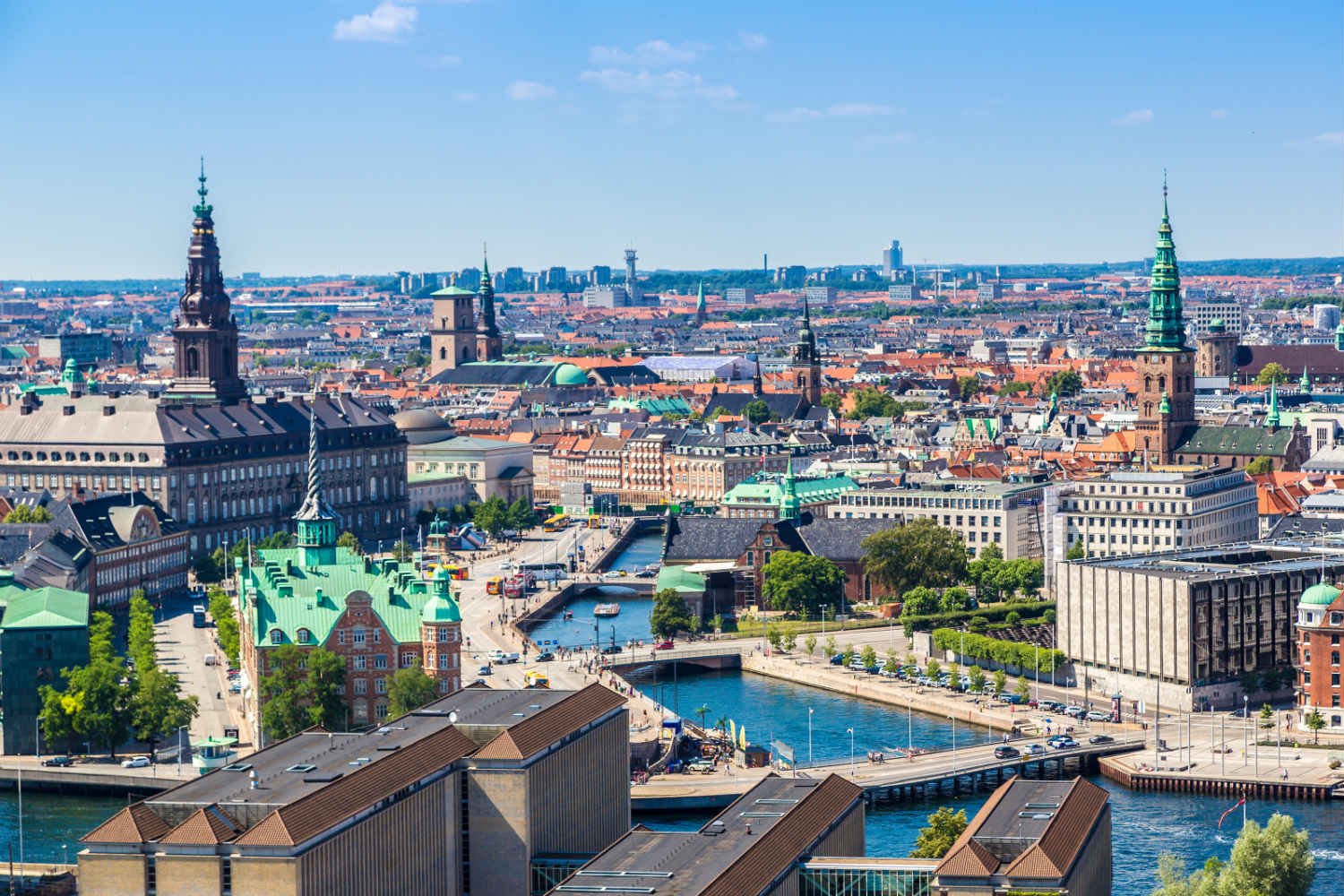 Denmark private jet charters in Copenhagen