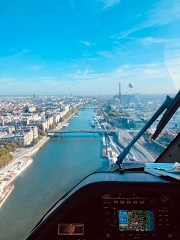 France helicopter flight service in Paris