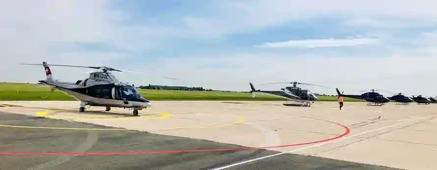 Helicopter charter services in Paris