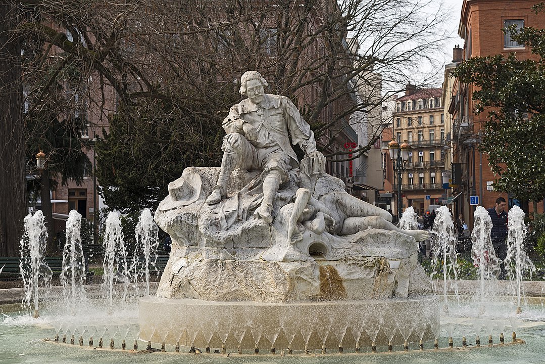 Toulouse fountain in Wilson Square