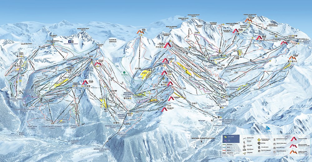 Val Thorens, France helicopter charter service