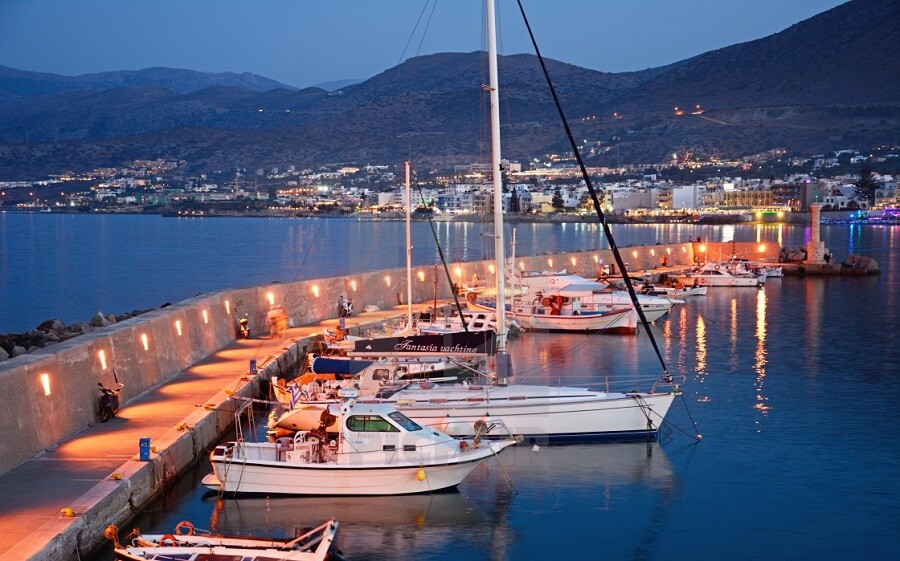 Hersonissos harbour - Crete island - Greece VIP services