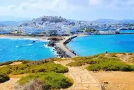 Athens to Naxos helicopter transfer service