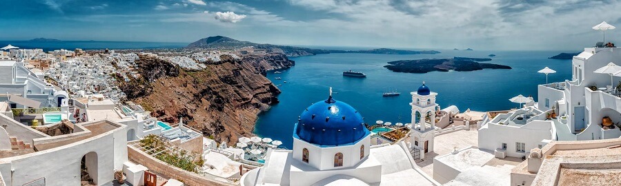 Santorini private jet charter flights