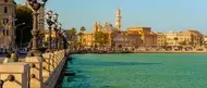 Charter a private helicopter transfer in Bari