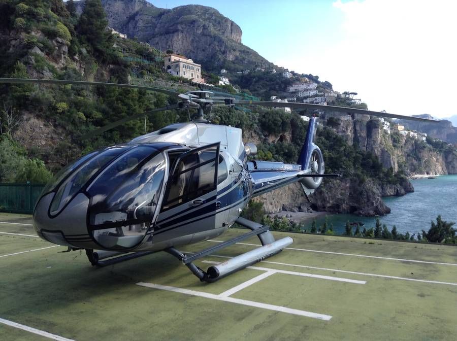 Anacapri - Capri helicopter transfer services