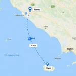 Rome to Capri helicopter transfer