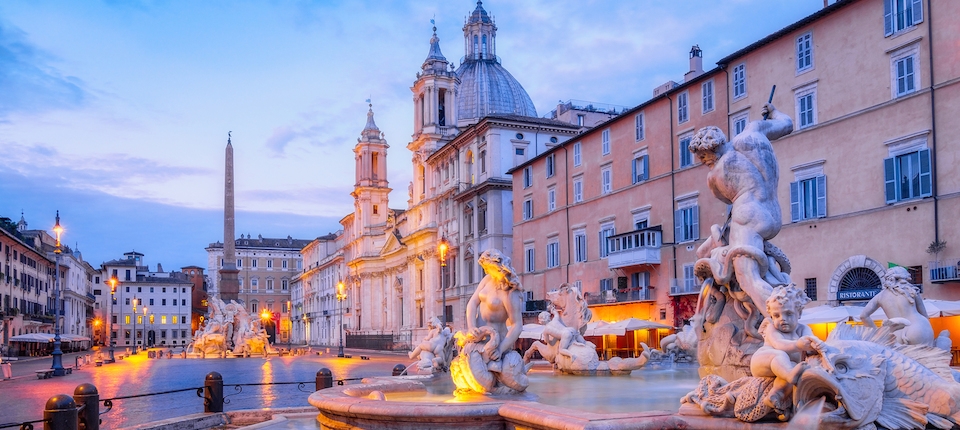 Rome private jet charter flights in Italy