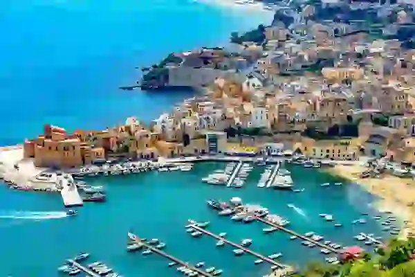 Palermo helicopter departure for Rome