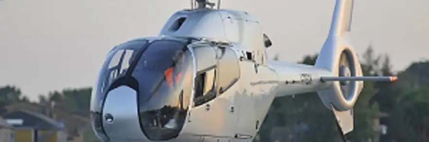 Helicopter service in Venice