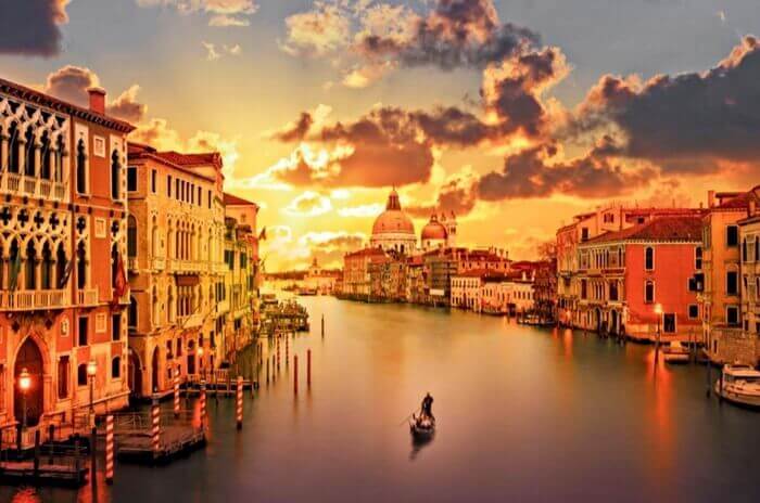 Venice private jet charter flights in Italy