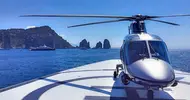 Charter a private helicopter transfer in Capri - Anacapri Heliport
