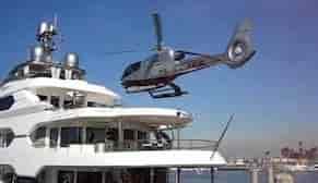 efficient helicopter travel in Italy