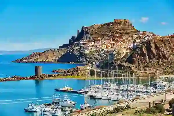 Cagliari helicopter departure for Rome