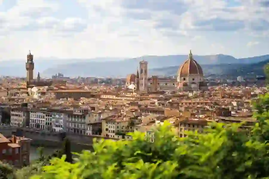 Elba Island to Florence helicopter transfer