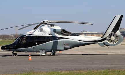 On-demand helicopter flights and transfers in Milan with Airbus H155