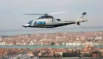 efficient helicopter travel in Venice