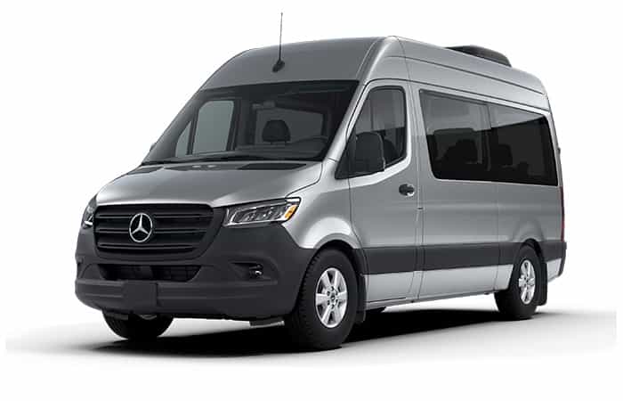Mercedes Sprinter taxi transport in Macedonia