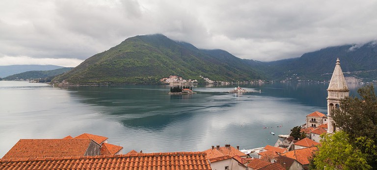 Montenegro private helicopter charter flight services in Perast