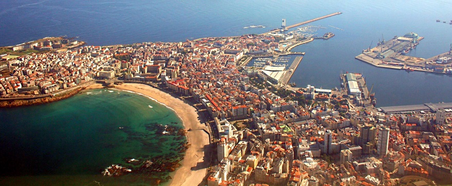 A Coruna luxury cars rental in Spain