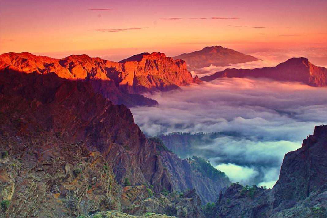 Caldera de Taburiente in La Palma