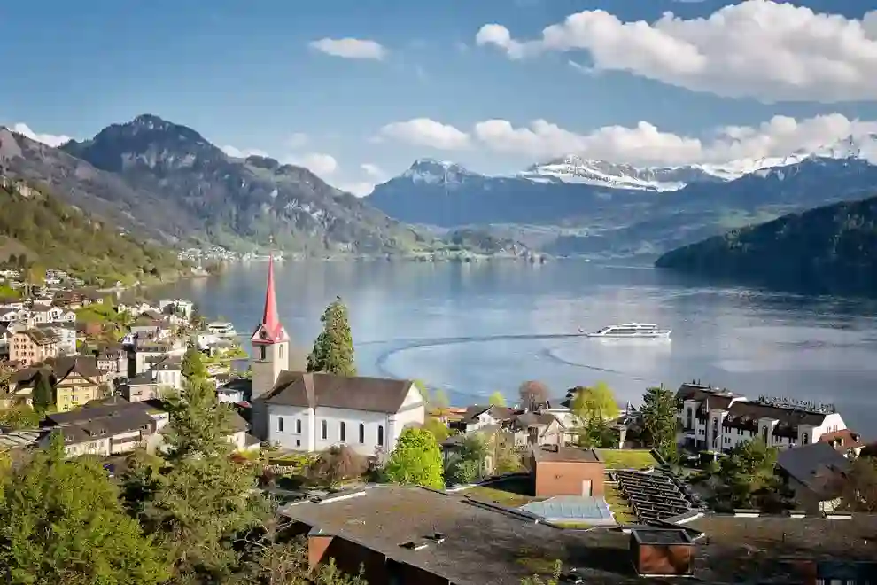 Lucerne helicopter transfer route network
