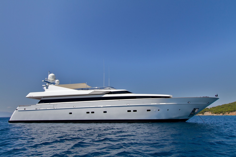 Mabrouk 130 Rhodes luxury yacht hire