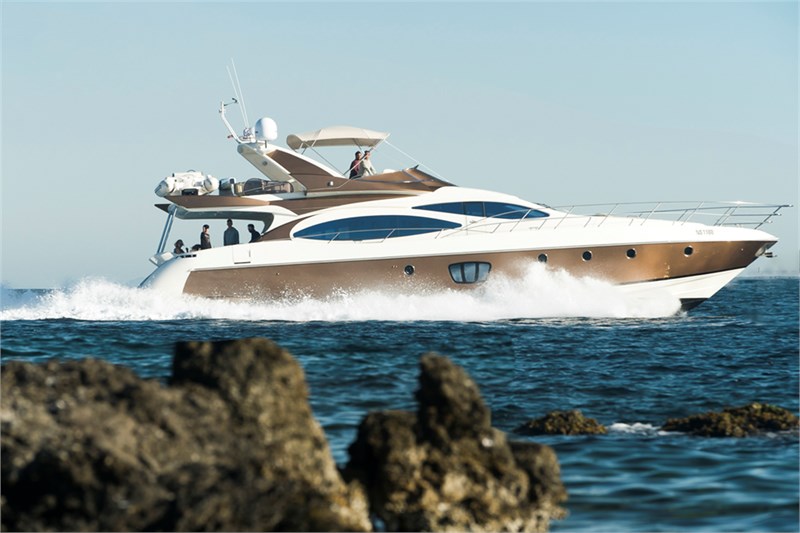 Crete luxury motor yacht charter