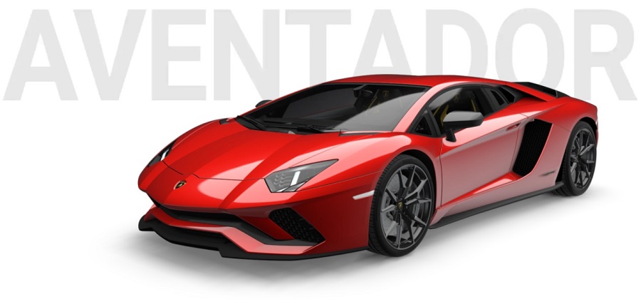 Lamborghini Aventador for rental