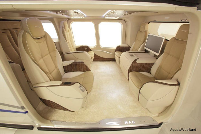 Agusta A139 Luxury helicopter