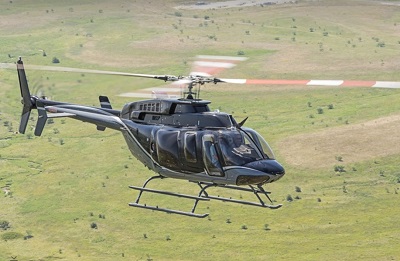 Bell 407 helicopter